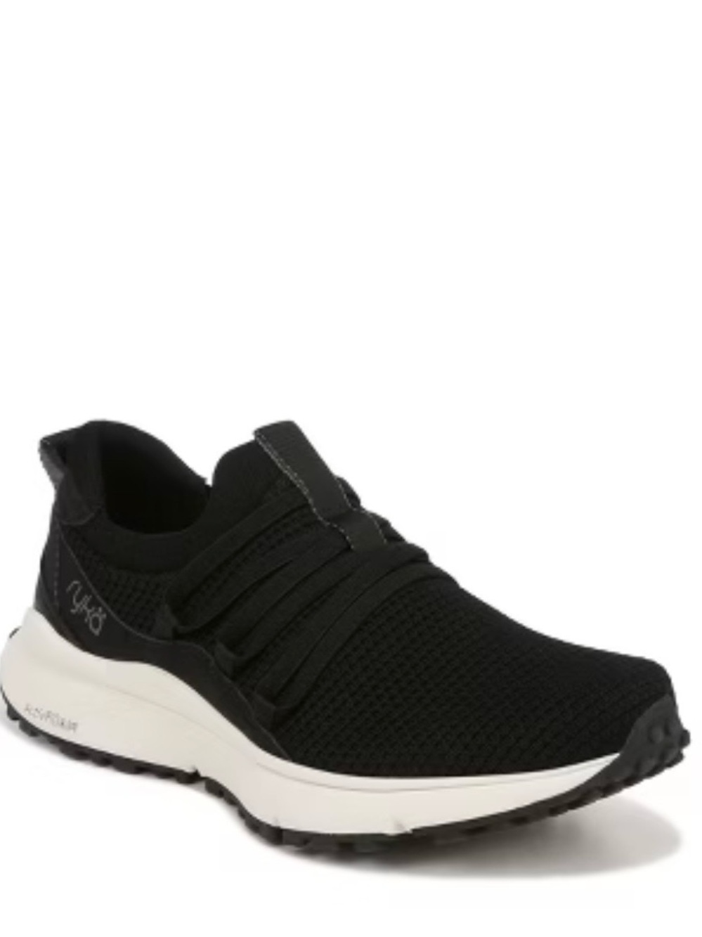 Ryka Womens Jumpstart Slip On Sneaker Black 10